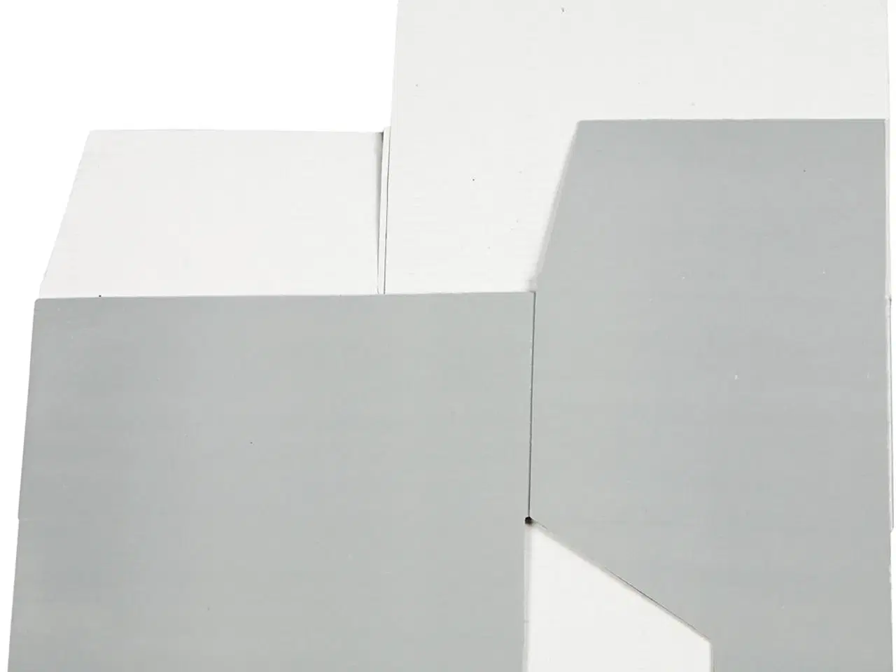 Billede 1 - Elegant Lys Grå Papæske med Automatlukning - 1 stk.