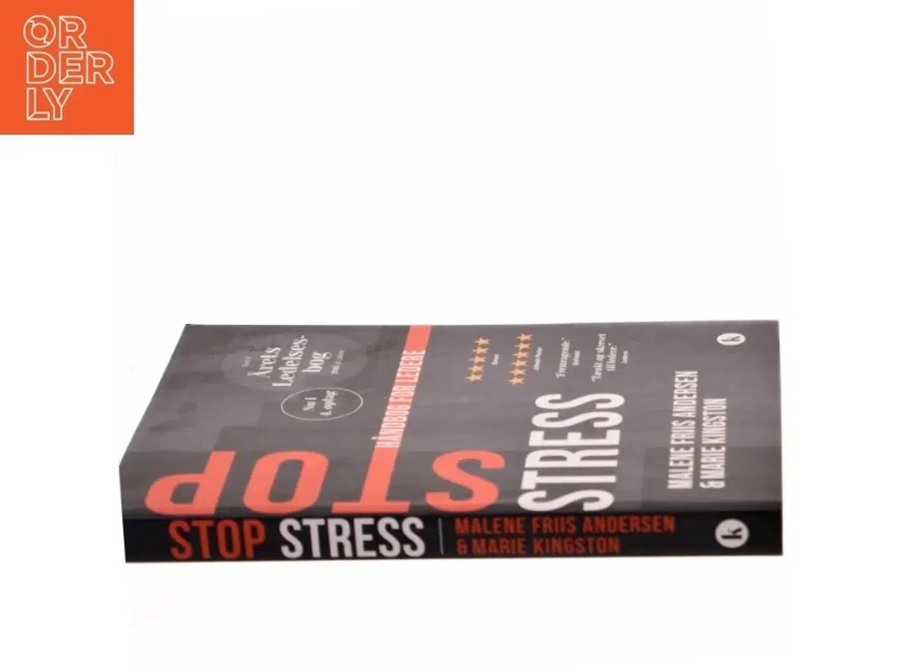 Billede 2 - Stop stress : håndbog for ledere af Marie Kingston (Bog)