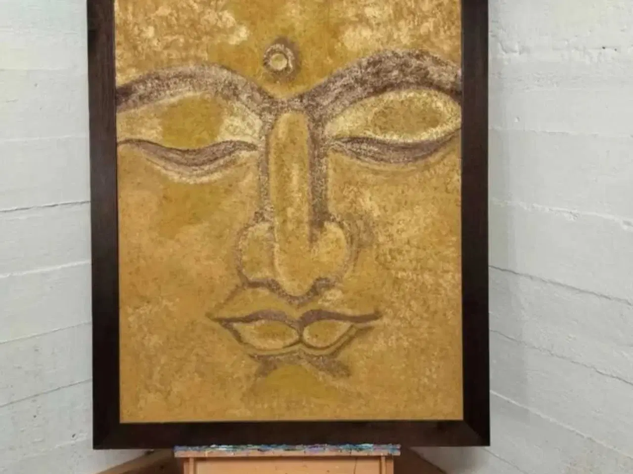 Billede 1 - Lækkert stort maleri