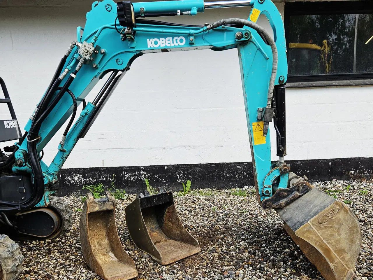 Billede 7 - Kobelco SK10 / joystick / 800 timer / skovlsæt