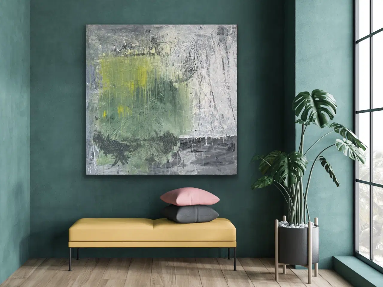 Billede 1 - Maleri Sejersbøl Art 