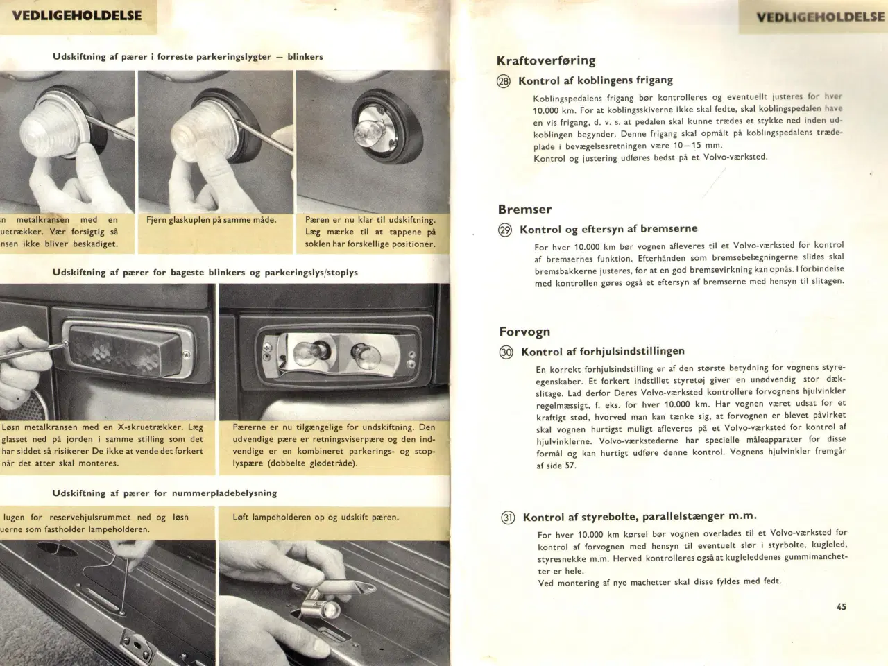 Billede 5 - Volvo P210 instruktionsbog