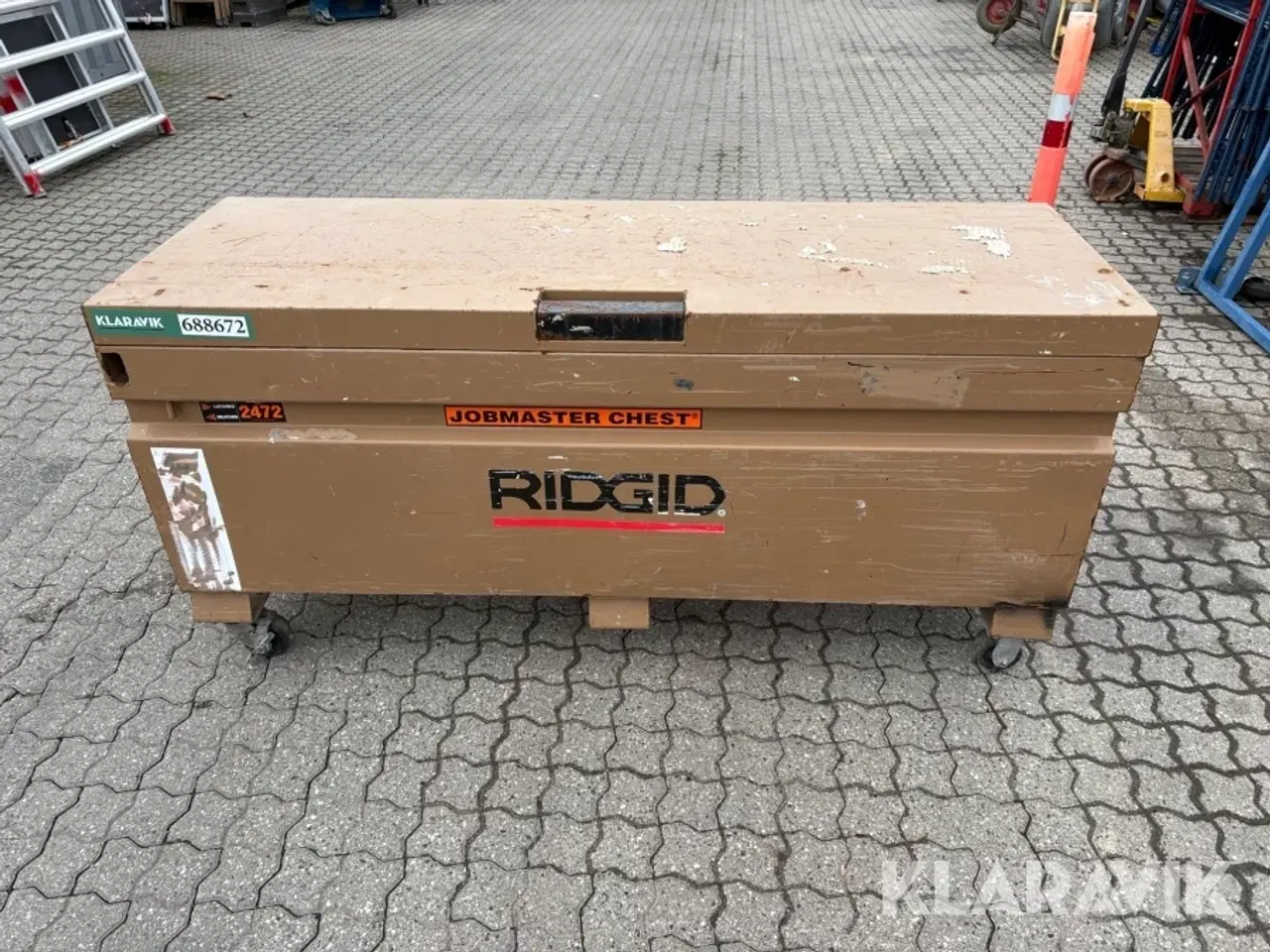 Billede 2 - Værktøjskasse RIDGID Jobmaster Chest 2472 184 x 62 x 108 cm