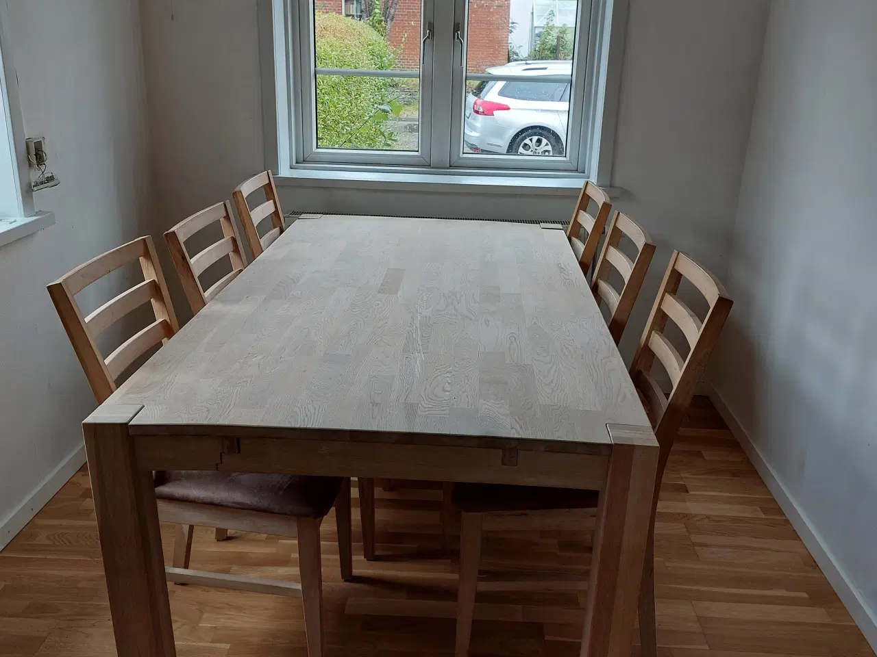 Billede 3 - 6 stole + gratis spisebord