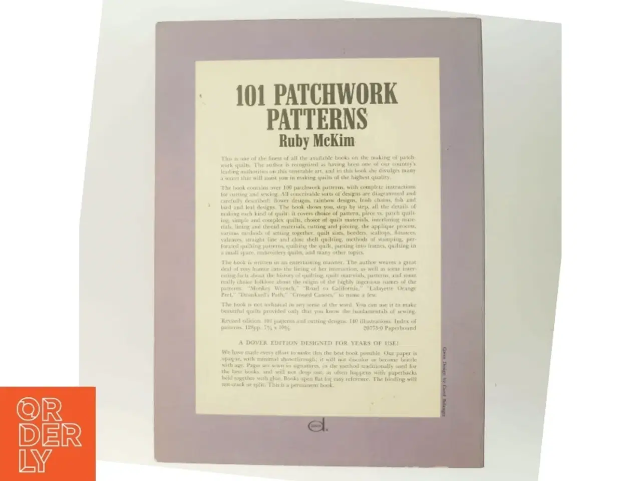 Billede 3 - 101 Patchwork Patterns af Ruby McKim (Bog)