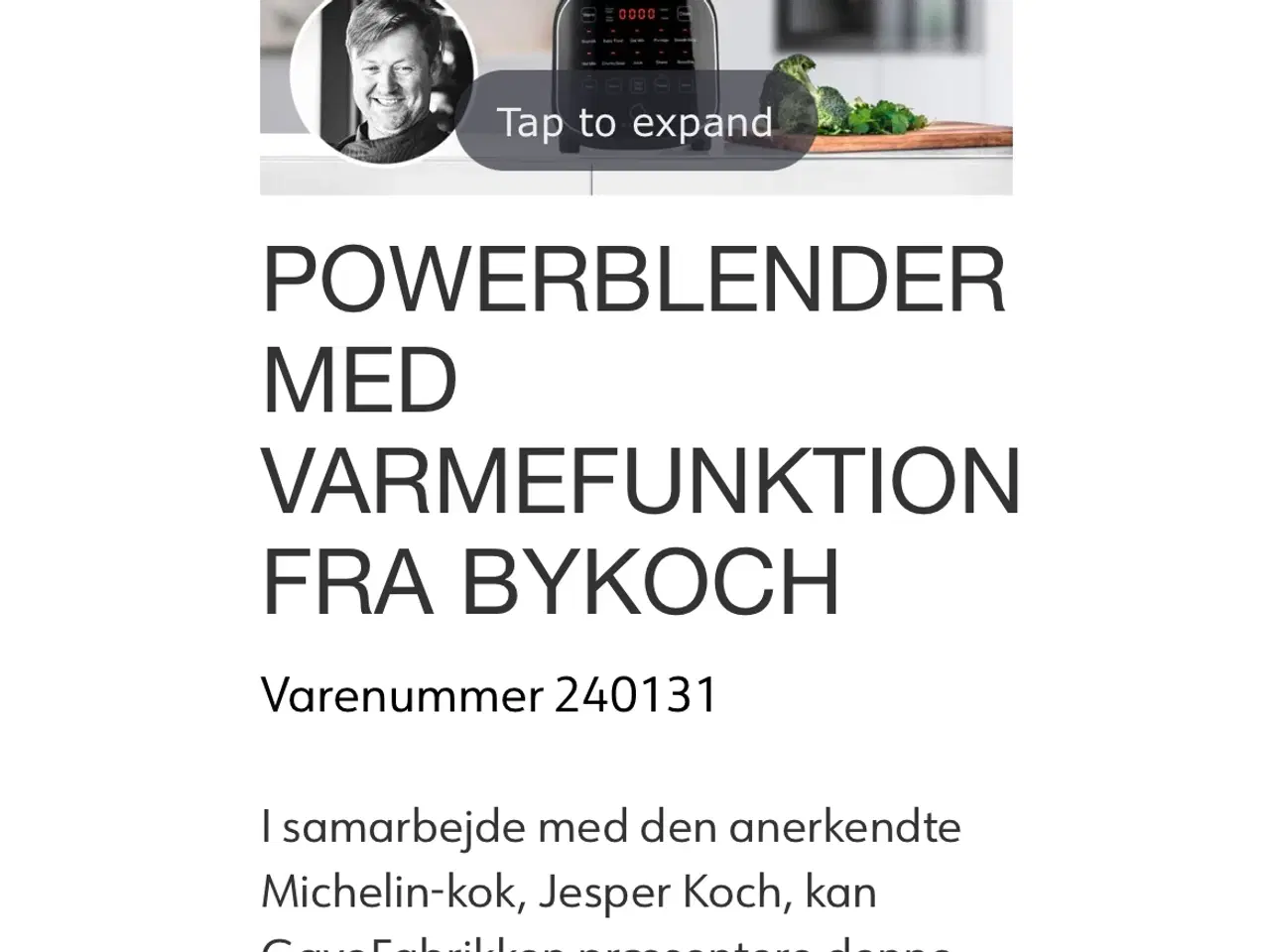 Billede 6 - Blender byKoch