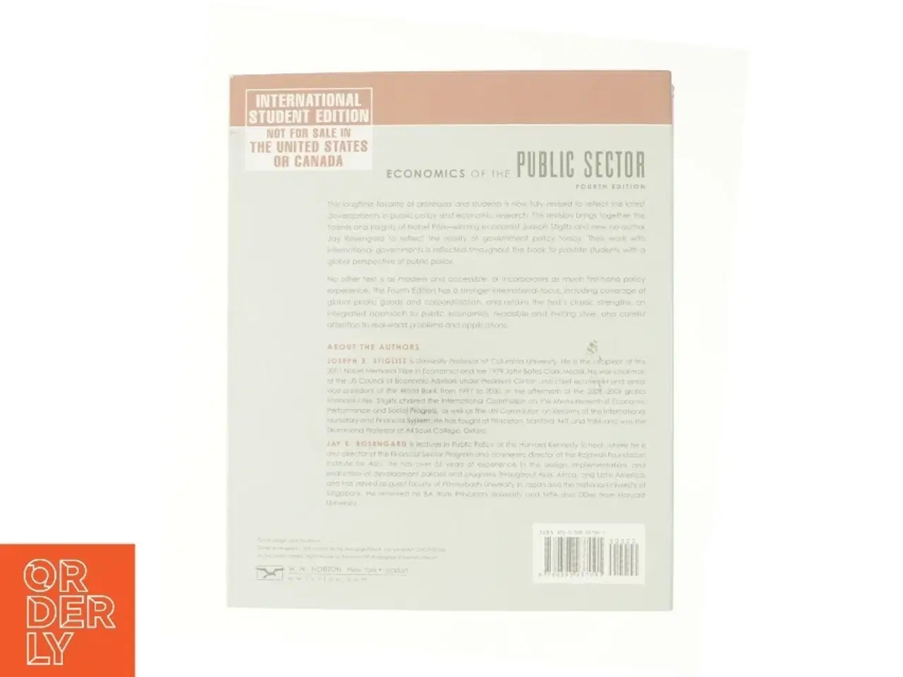 Billede 2 - Economics of the Public Sector (Bog)