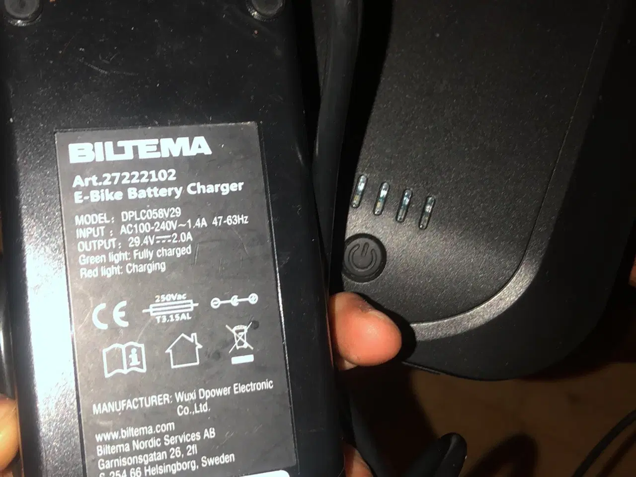 Billede 2 - El cykel batteri med lader