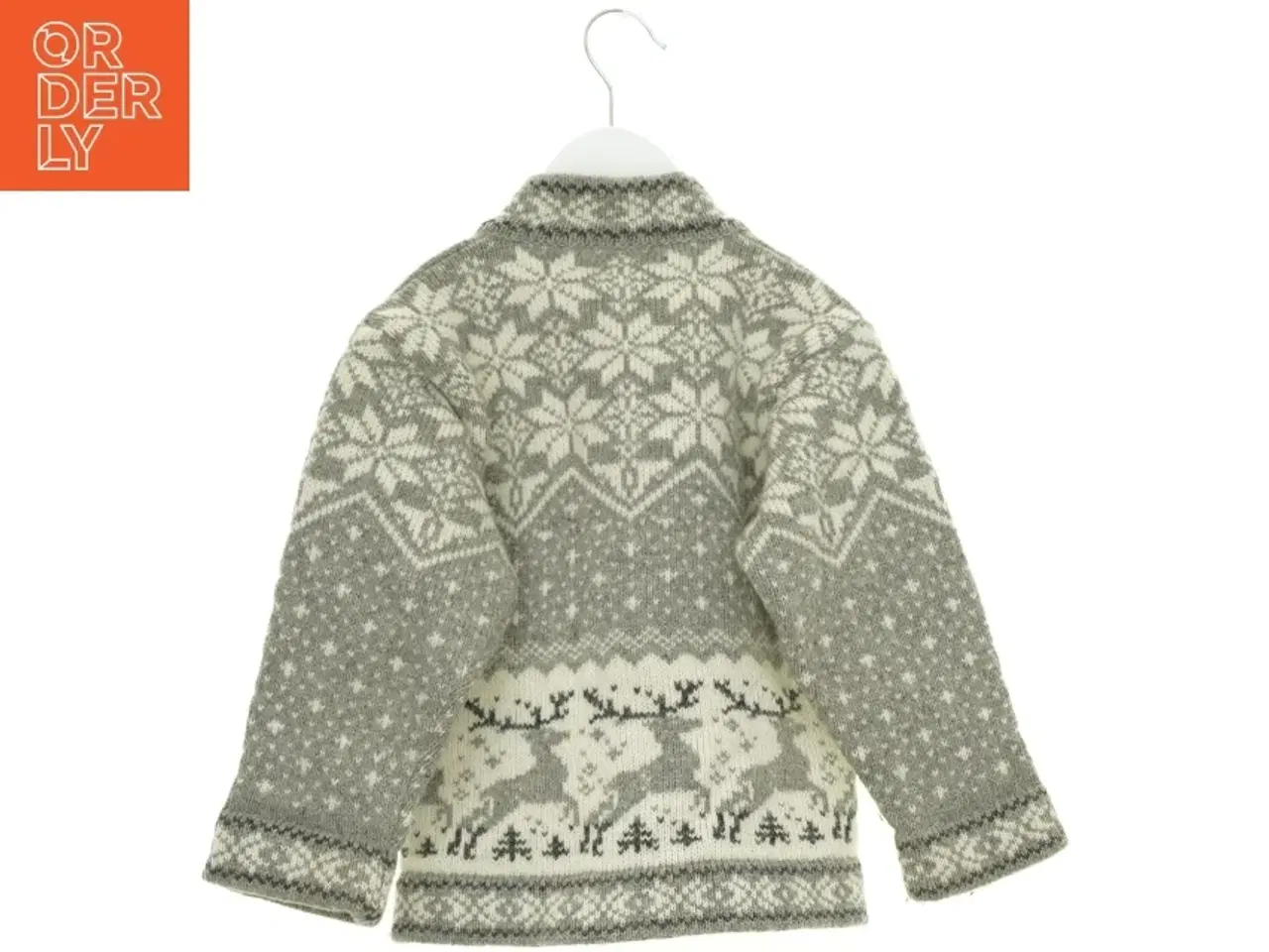 Billede 2 - Cardigan i 100% blød Merino Uld(str. 110 cm)