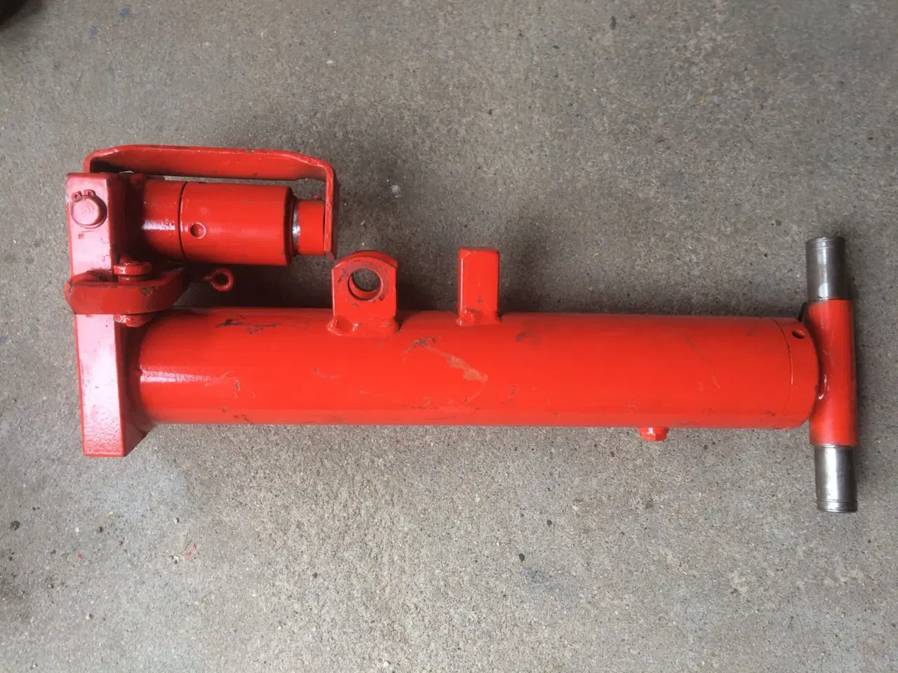 Billede 2 - Hydraulik stempel med pumpe.