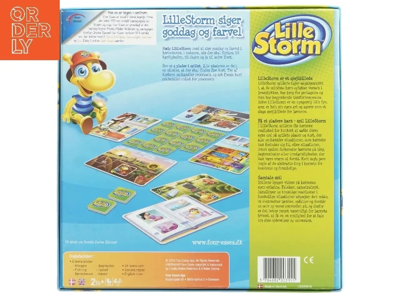 Billede 2 - Lille Storm brætspil fra Four Esses (str. 28x28 cm)