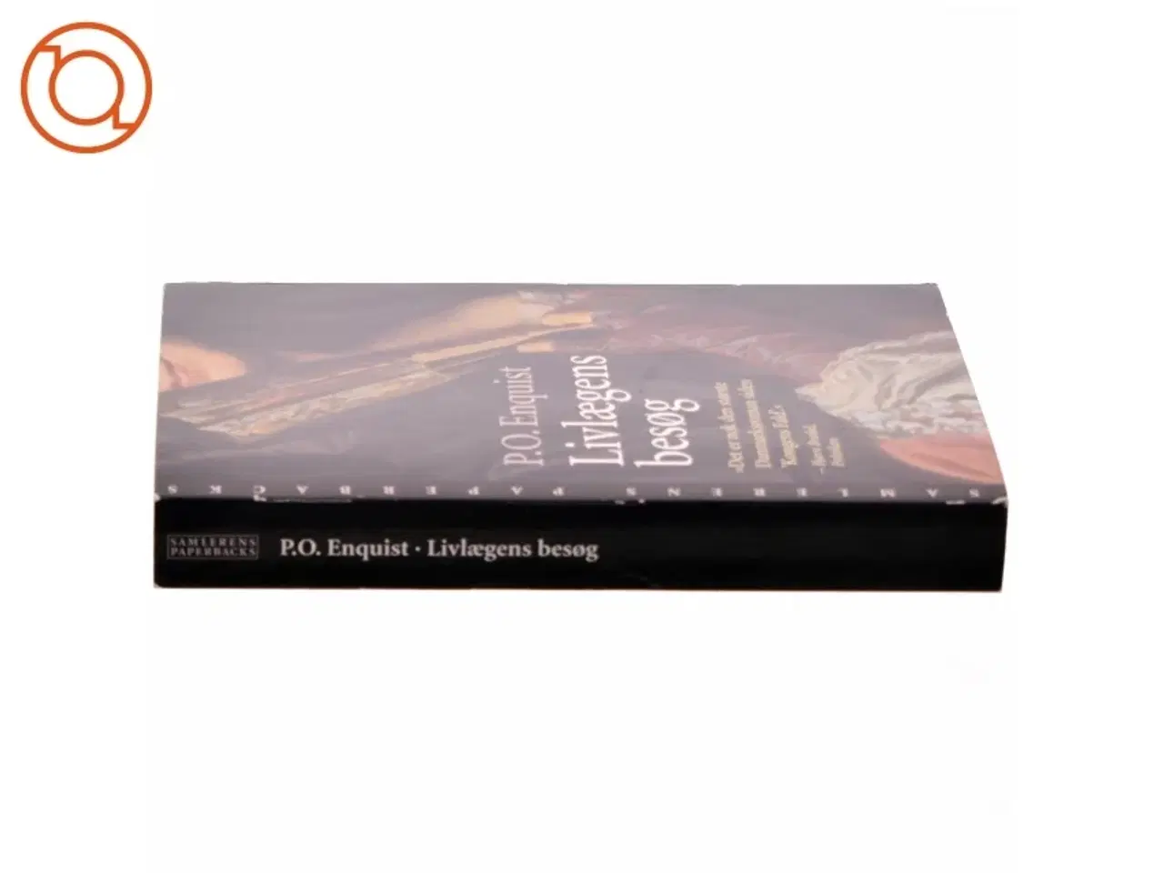 Billede 2 - Livlægens besøg af P.O. Enquist (Bog)