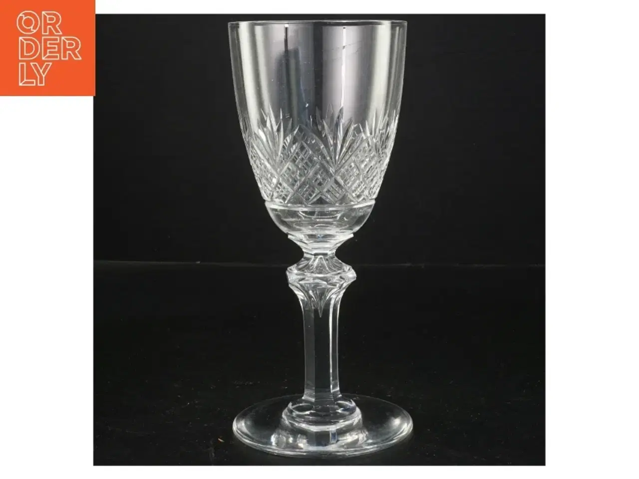 Billede 1 - Krystalglas (str. 21x9,5 cm)