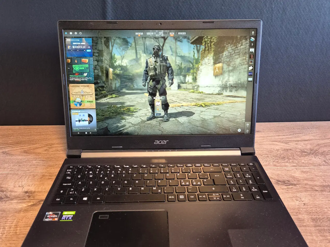 Billede 5 - Acer Aspire 7 Gamer Bærebar 