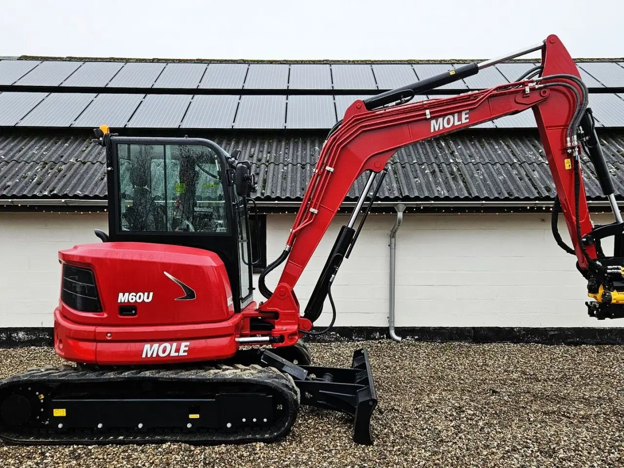 Billede 1 - MOLE M60 / Engcon rotortilt og skovlpakke / 6 tons / fabriksny