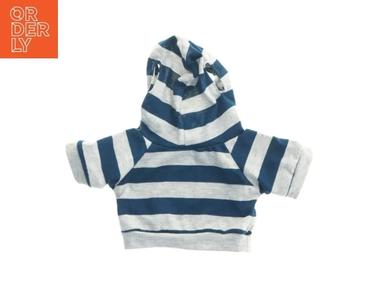 Billede 2 - Build-A-Bear hættetrøje, stribet