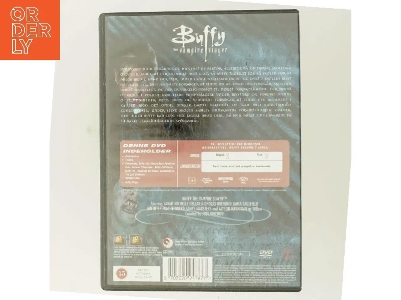 Billede 3 - Buffy the Vampire Slayer: Season Seven med Sarah Michelle Gellar (DVD)