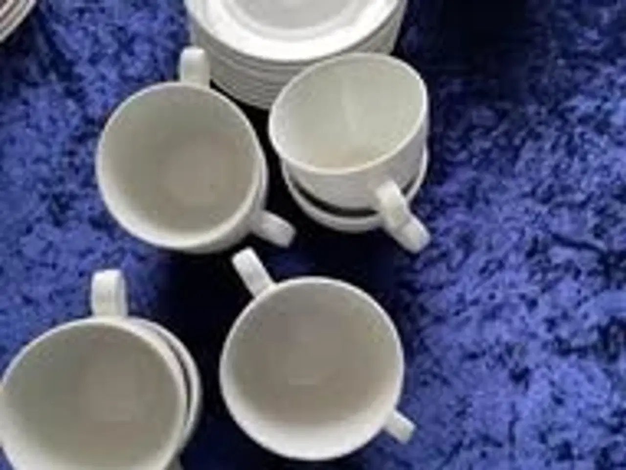 Billede 1 - Kaffekopper med undertallerkner
