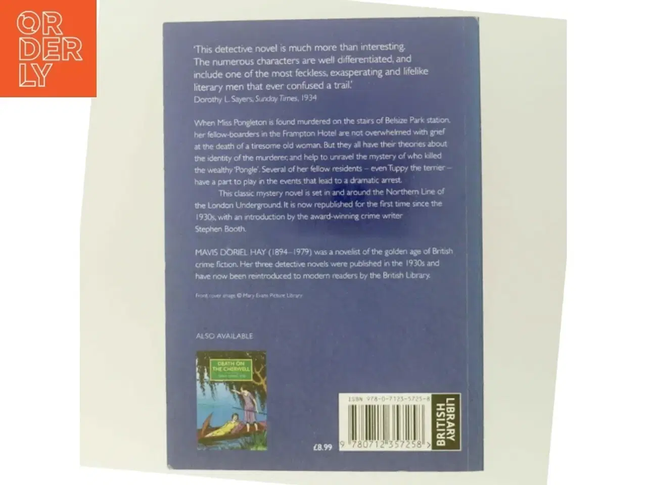 Billede 3 - Murder Underground af Mavis Doriel Hay (Bog)