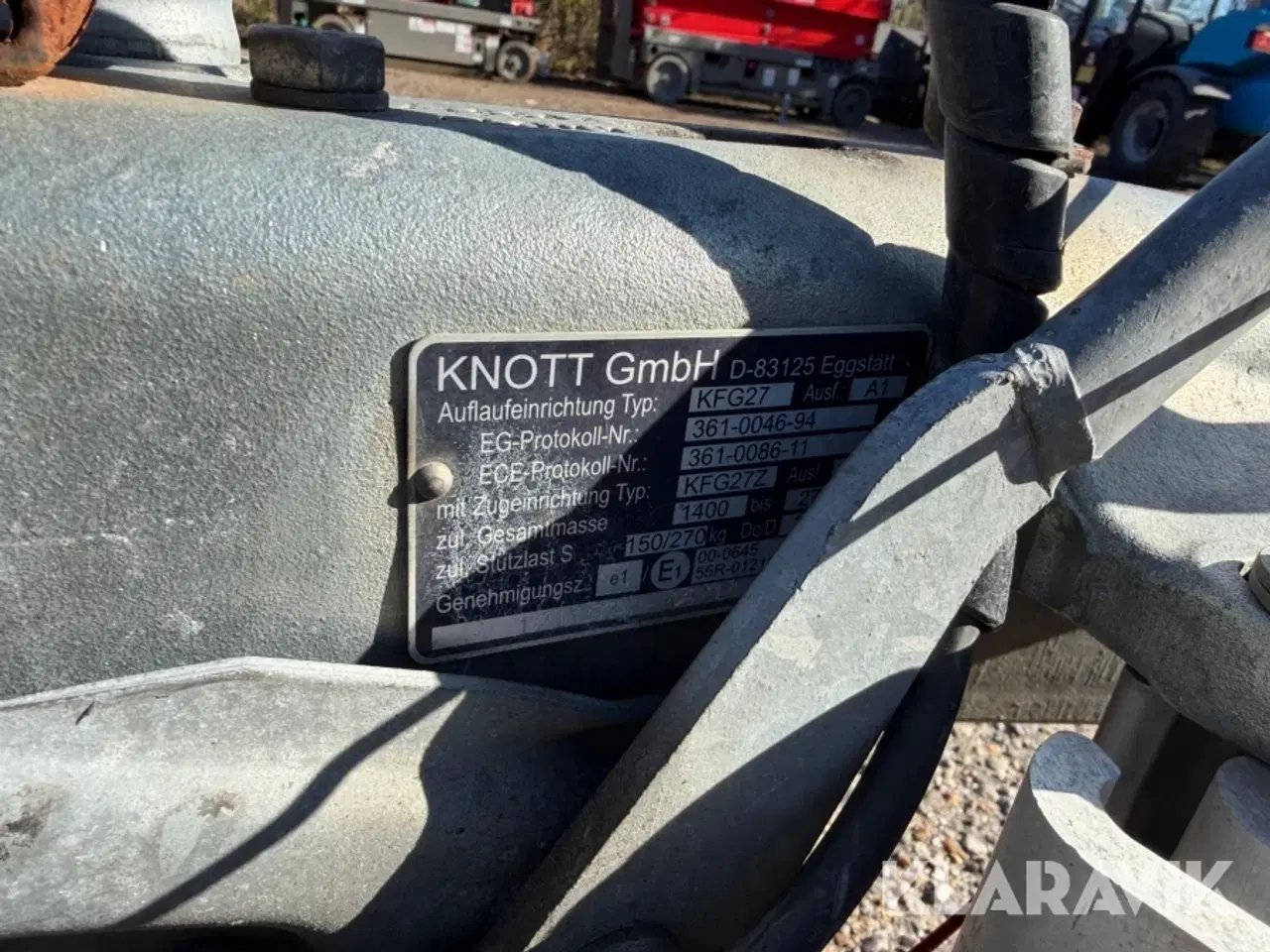 Billede 7 - Maskintrailer Ifor Williams GH94-s - 2700kg med bremser