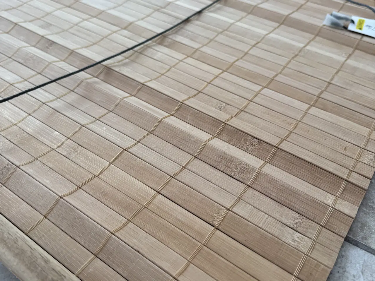 Billede 2 - Bambus rullegardin 120 cm