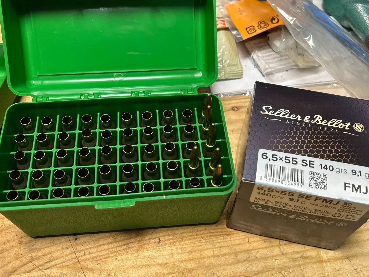 Billede 1 - 6,5x55 træningsammunition (S&B)