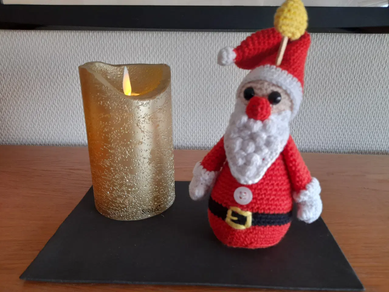 Billede 6 - Retro juleløber med nisser