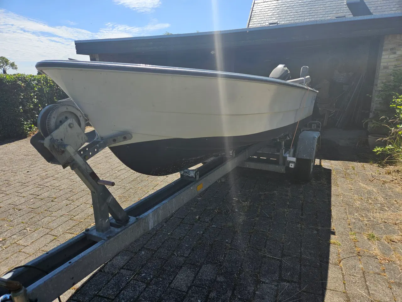 Billede 3 - Styrepultsjolle med trailer