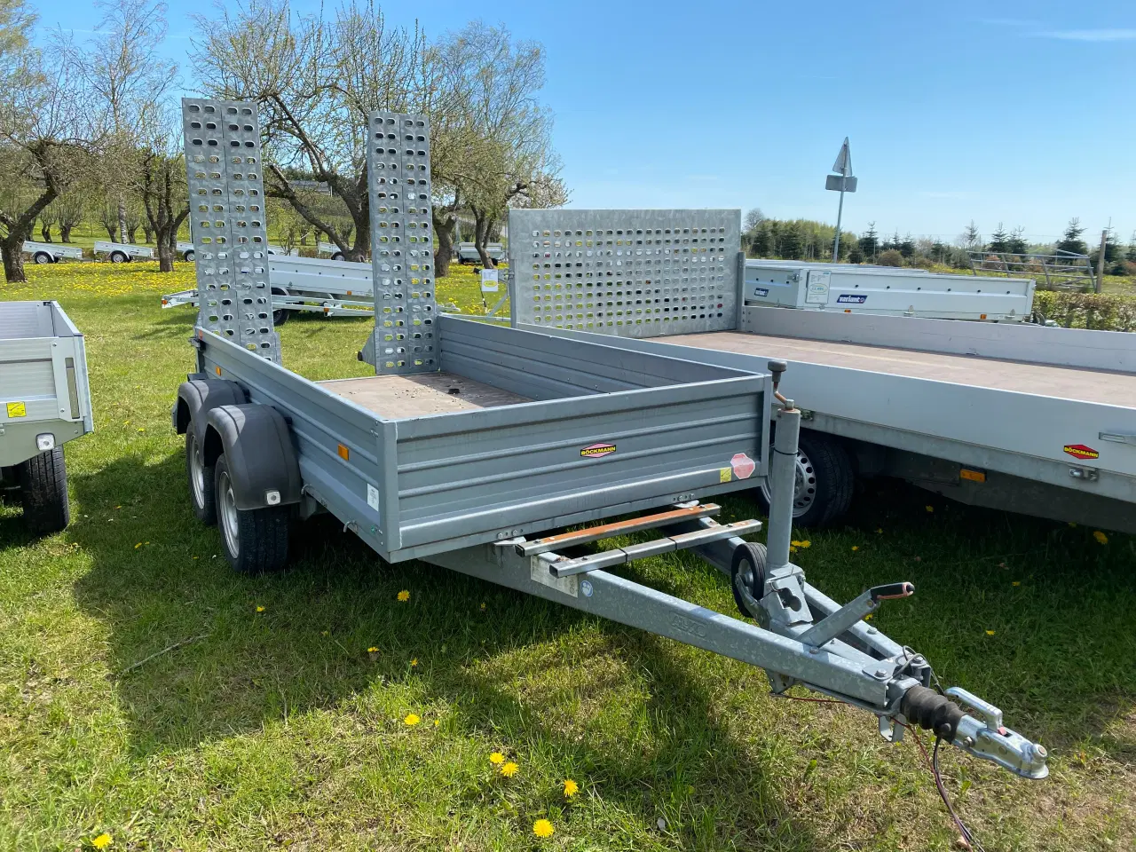 Billede 1 - Udlejning af Böckmann Byggemaskintrailer, TL-ST 30