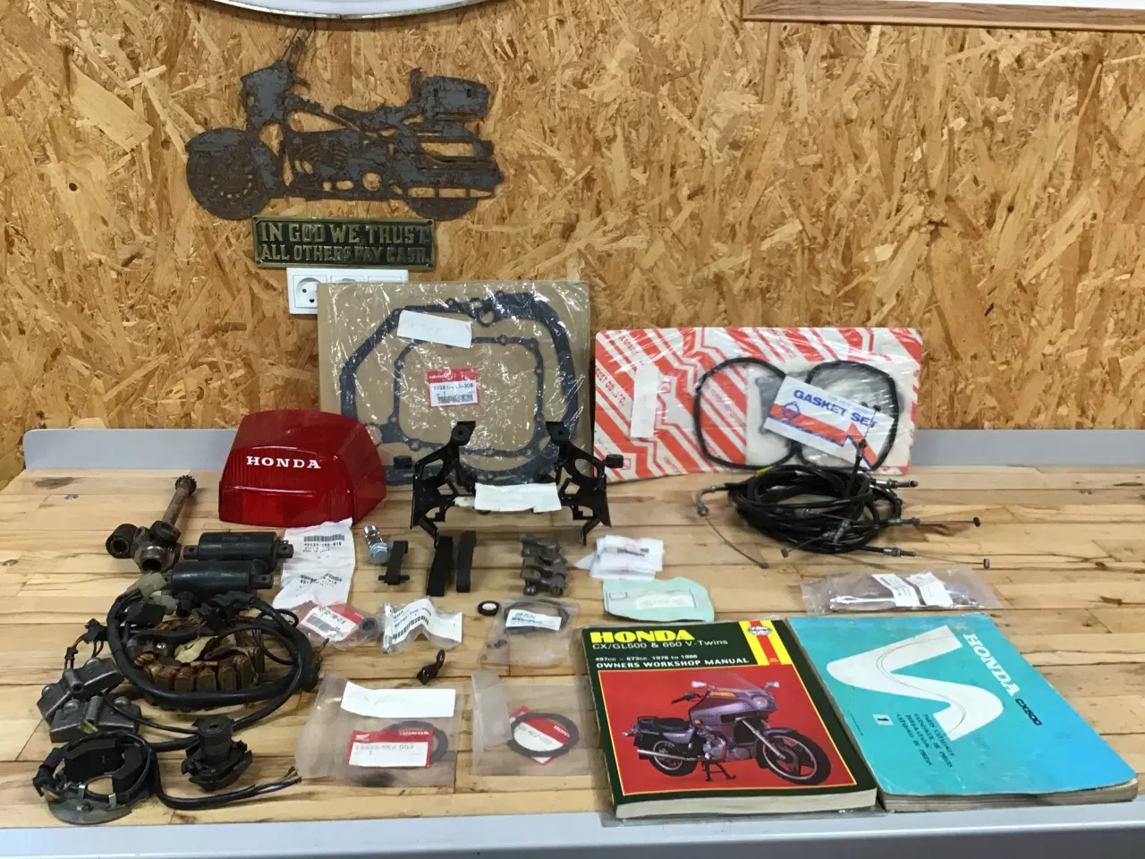 Billede 1 - Honda CX 500/650 nye og brugte dele