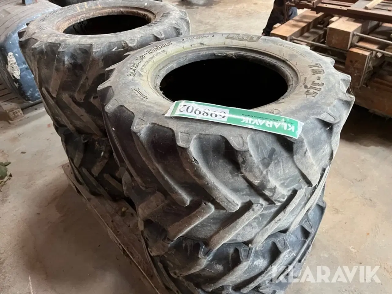 Billede 3 - Dæk til minilæsser BKT TR315