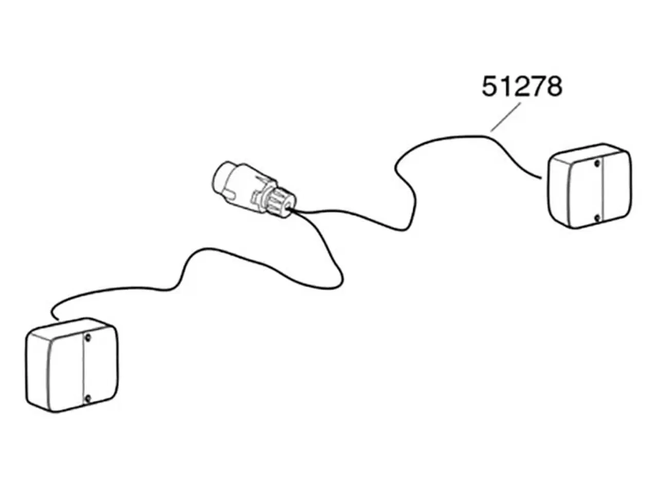 Billede 1 - Thule lygter og ledningssæt 949