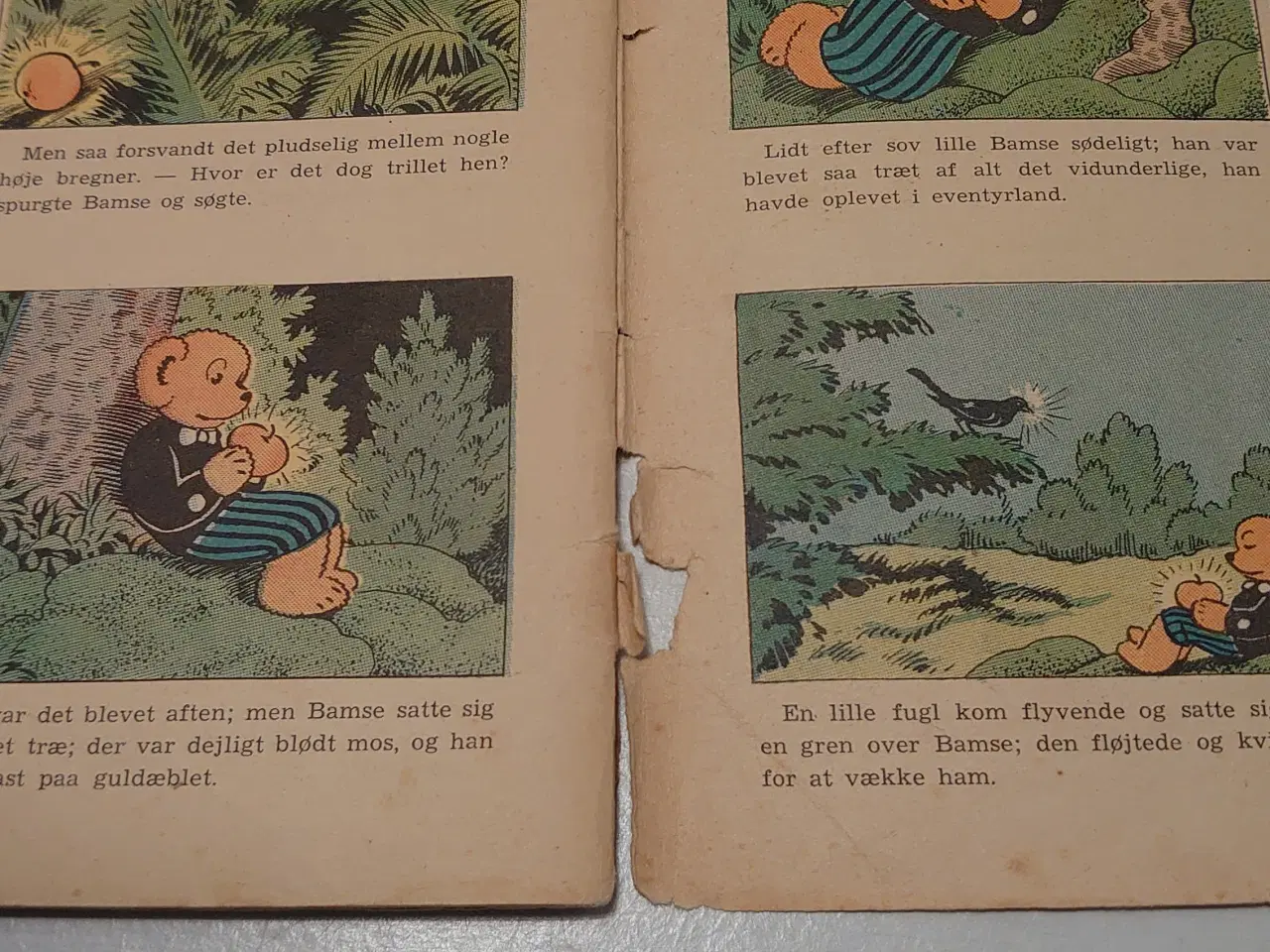 Billede 5 - Bamse og Guldfugen. 1.udg.1.oplag. 1951.