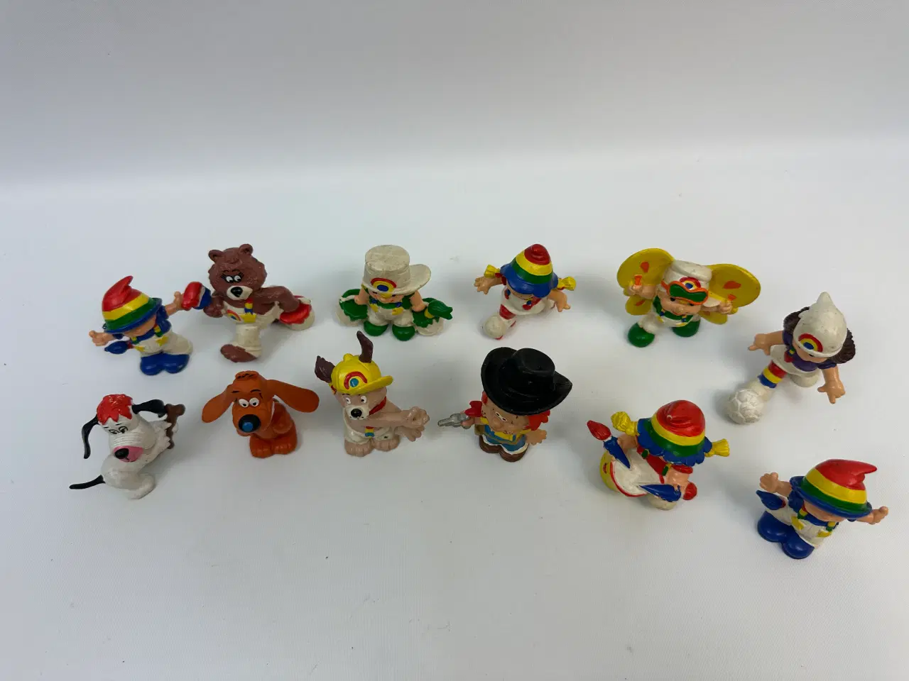Billede 7 - 12 stk. retro figurer  Rainbow Kids (1980/81)