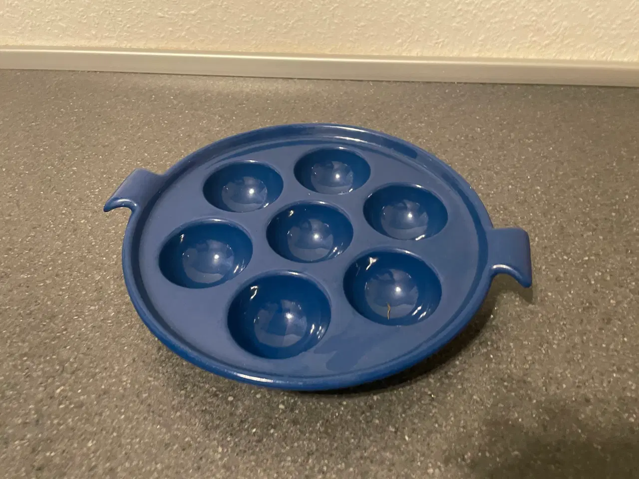 Billede 1 - Æbleskivepande emaljeret støbejern 