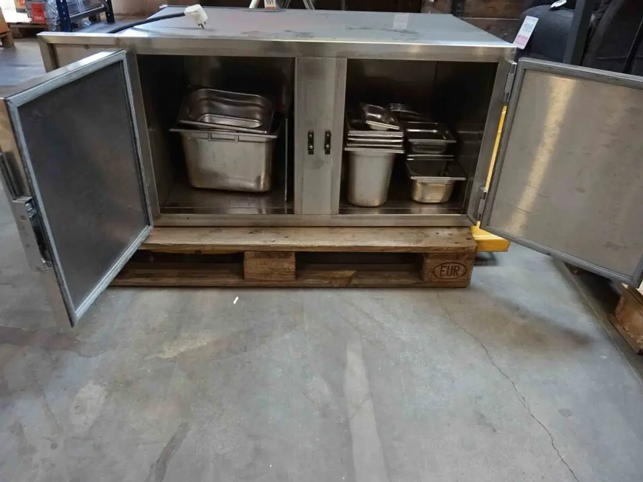 Billede 3 - Gastro Dobbelt varmeskab 1.0Kw  med tilbehør (MOMSFRI)
