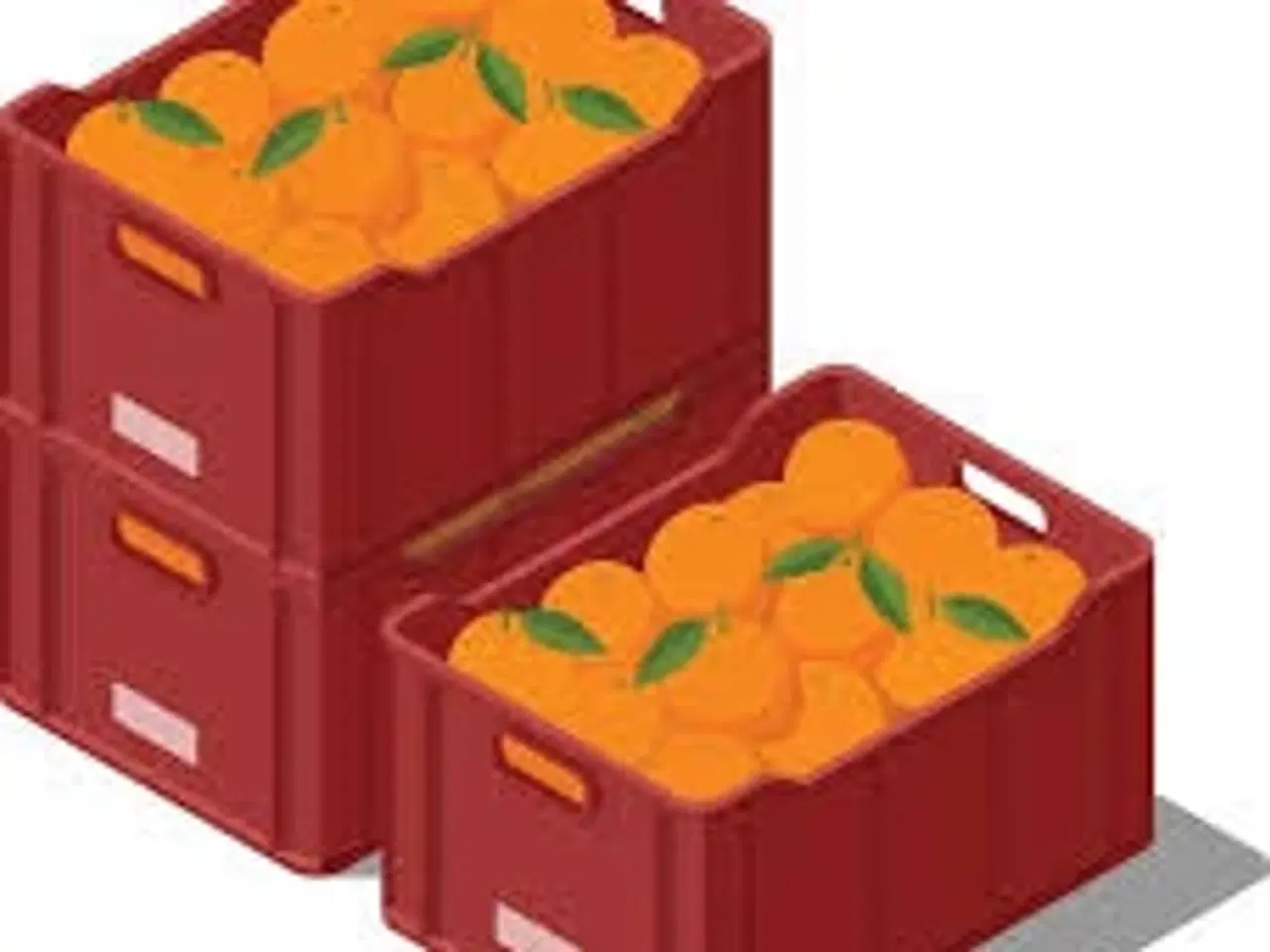 Billede 1 - 150 Lager kasser blå gives væk, Odense