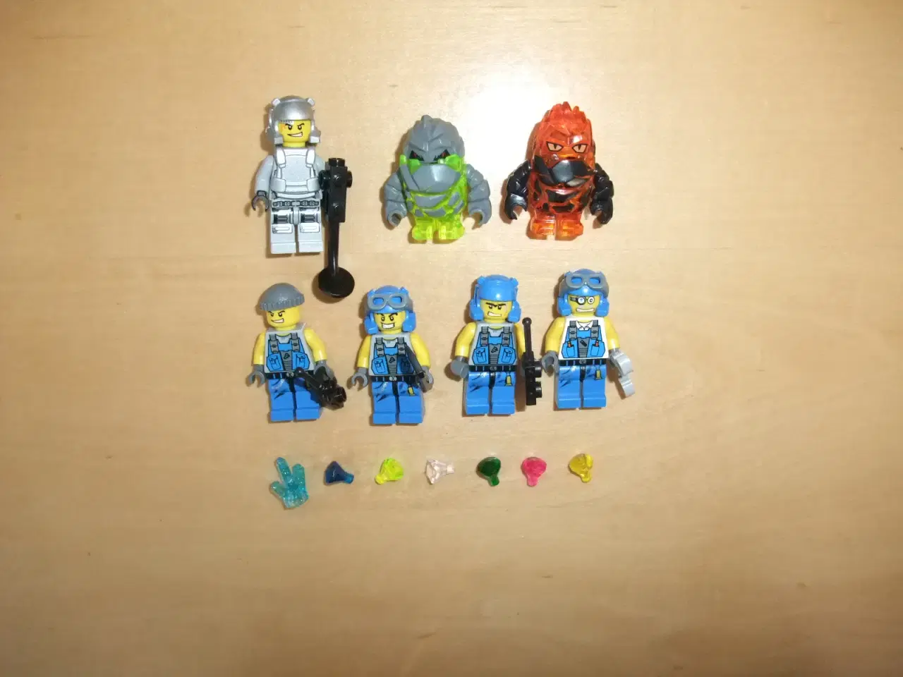 Billede 1 - Lego Power Miners Figurer+Tilbehør 