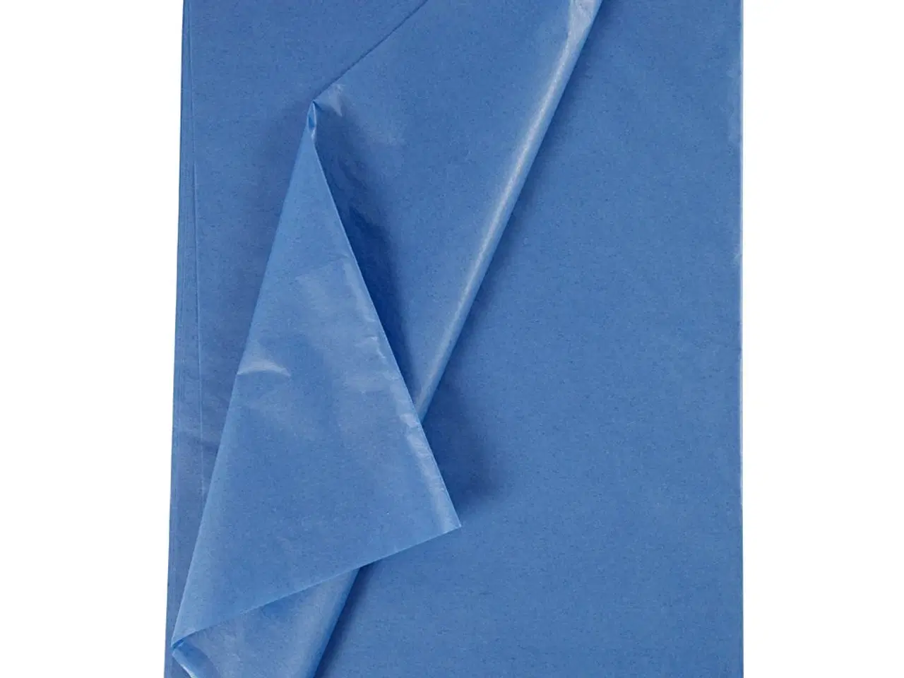 Billede 1 - Silkepapir, ark 50x70 cm, 17 g, blå, 10ark/ 1 pk.
