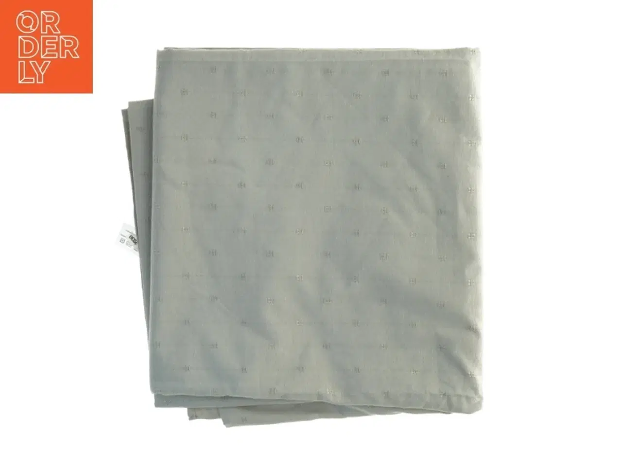 Billede 1 - Dug med hvide striber og detaljer (str. 132 x, 256 cm)
