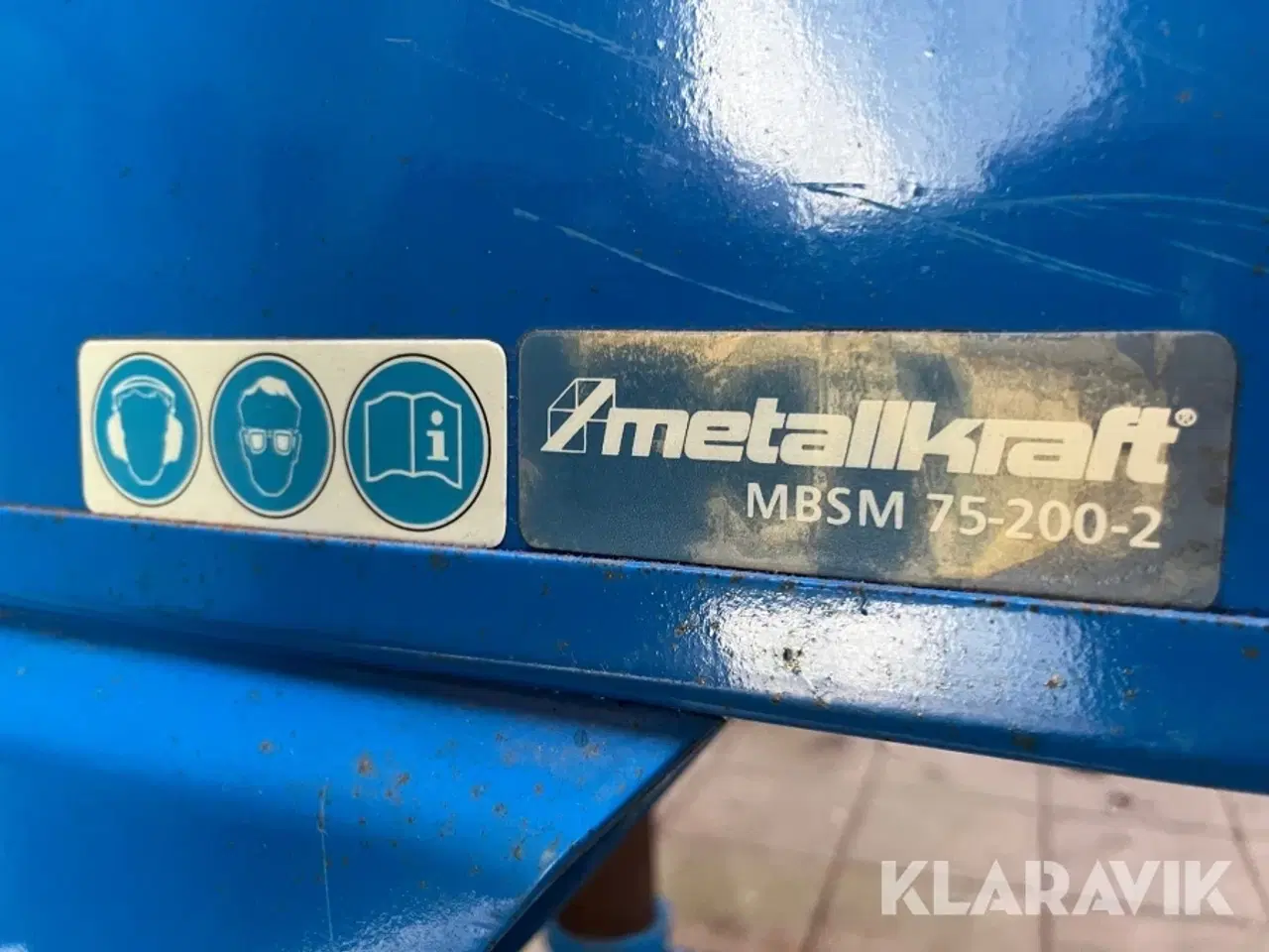 Billede 10 - Bånd sliber METAKLRAFT MBSM 75-200–2