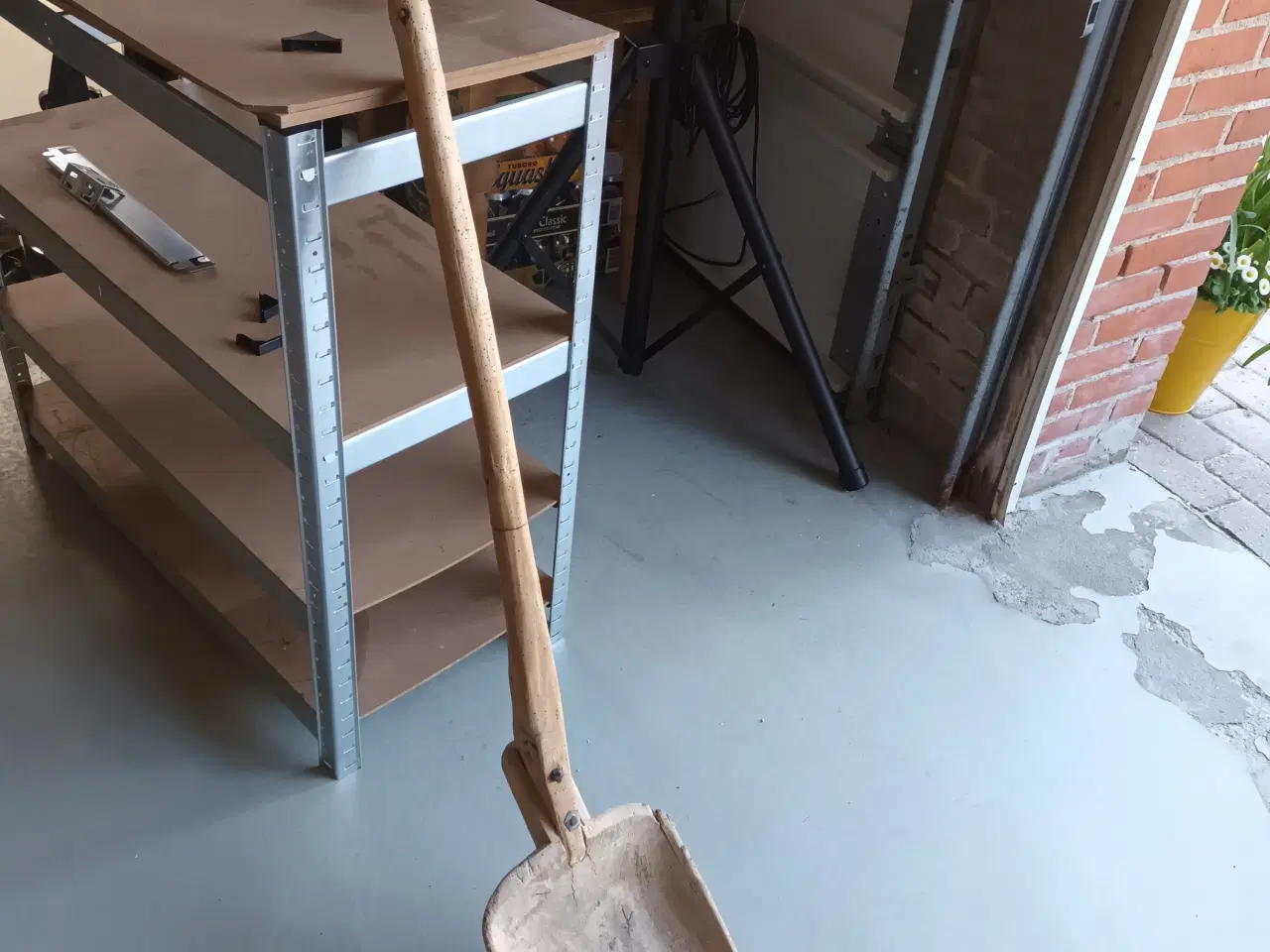 Billede 1 - Træskovl gammel .