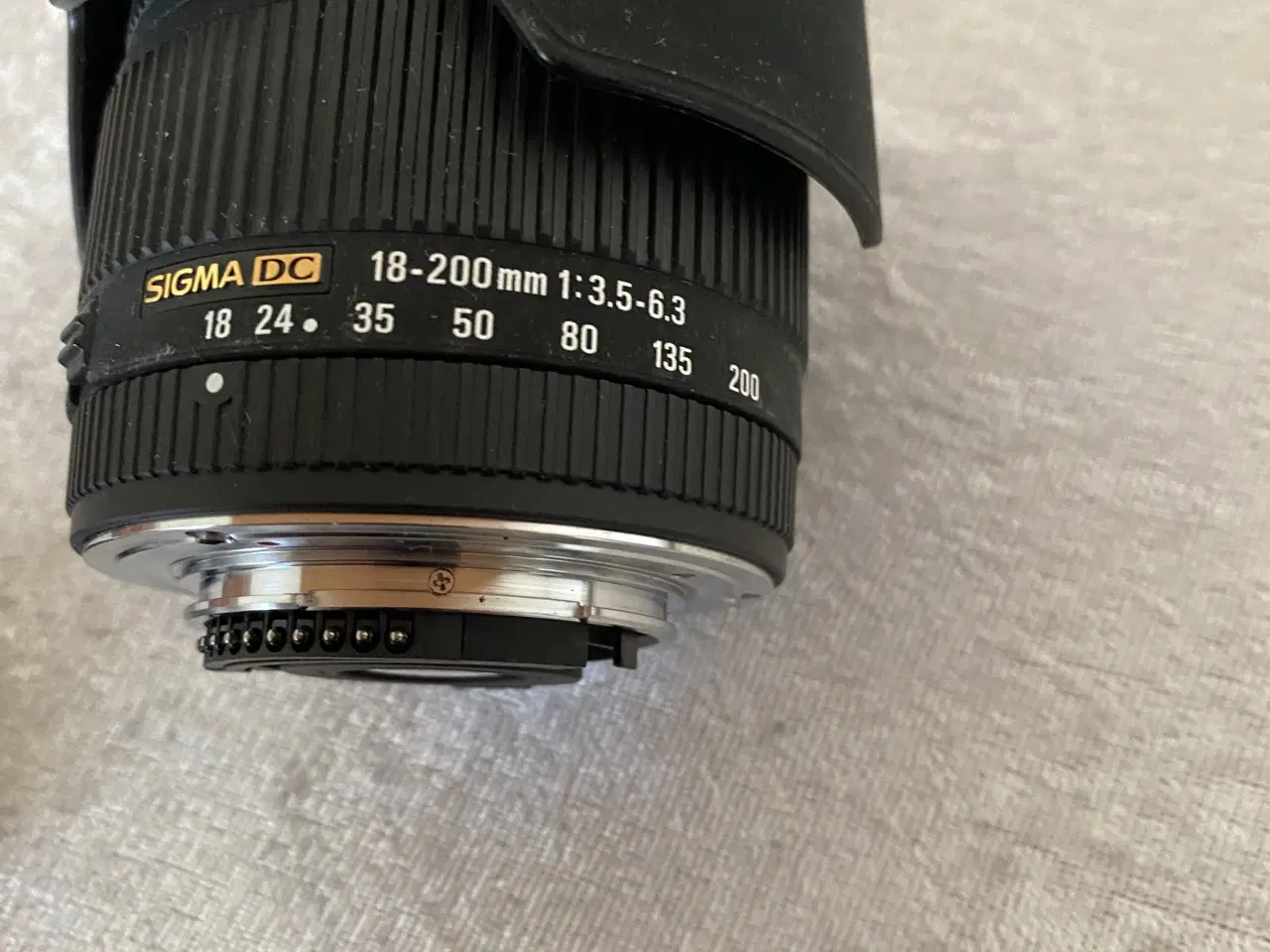 Billede 9 - Sigma 18-200mm F3.5-6.3 DC udskifteligt objektiv. 