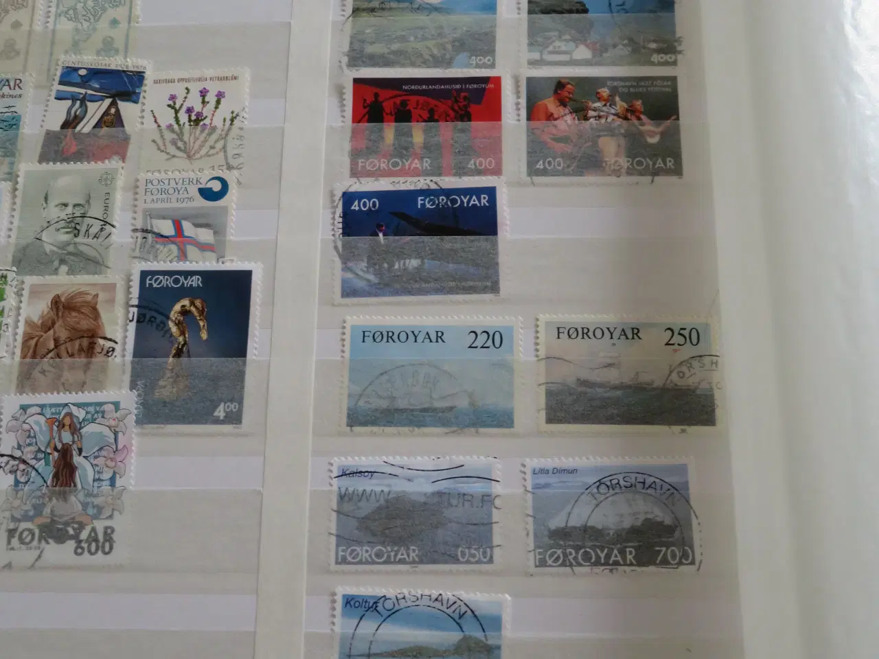 Billede 5 - Færøerne, 47 forskellige frimærker