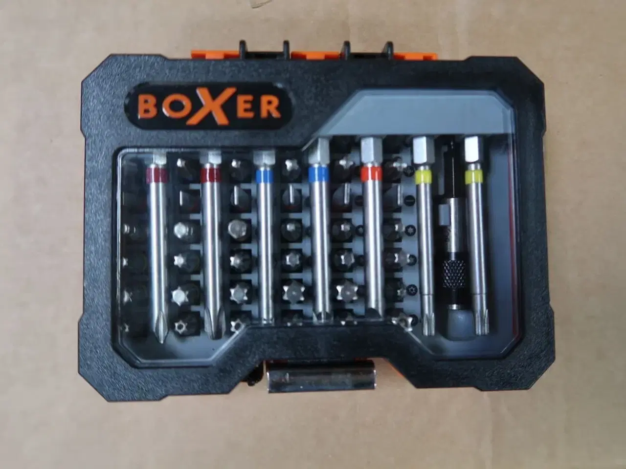 Billede 2 - 4 pk. Boxer Bitssæt 56 dele - S2 Stål