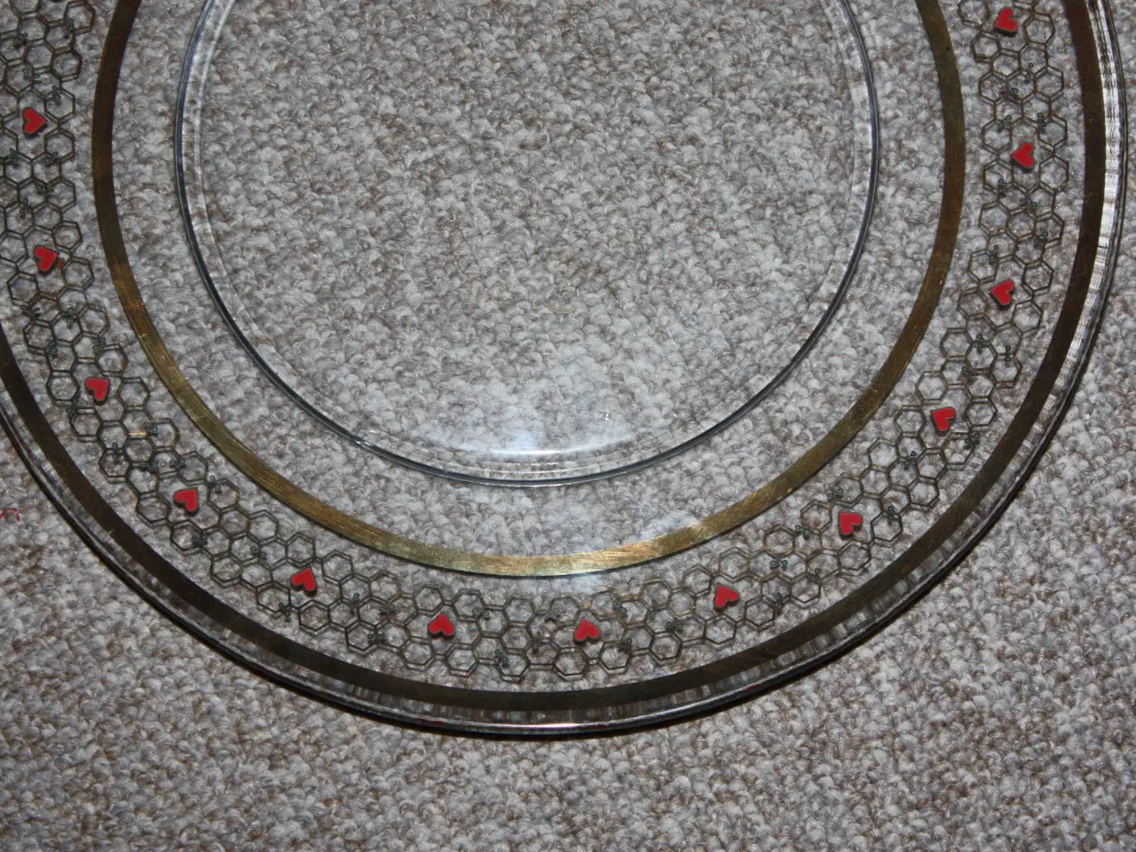 Billede 2 - Glas Fad til Jul diam. 30 cm