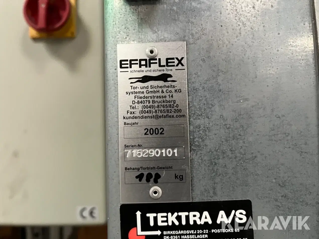 Billede 6 - Rulleport Efaflex 300x300cm