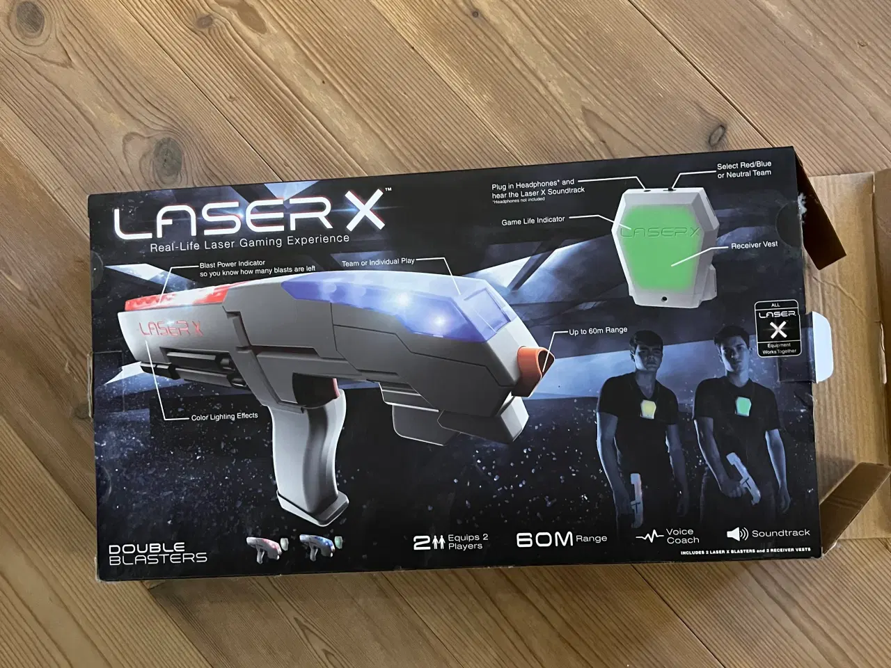 Billede 1 - Laser X- Laser tag sæt( to spiller )