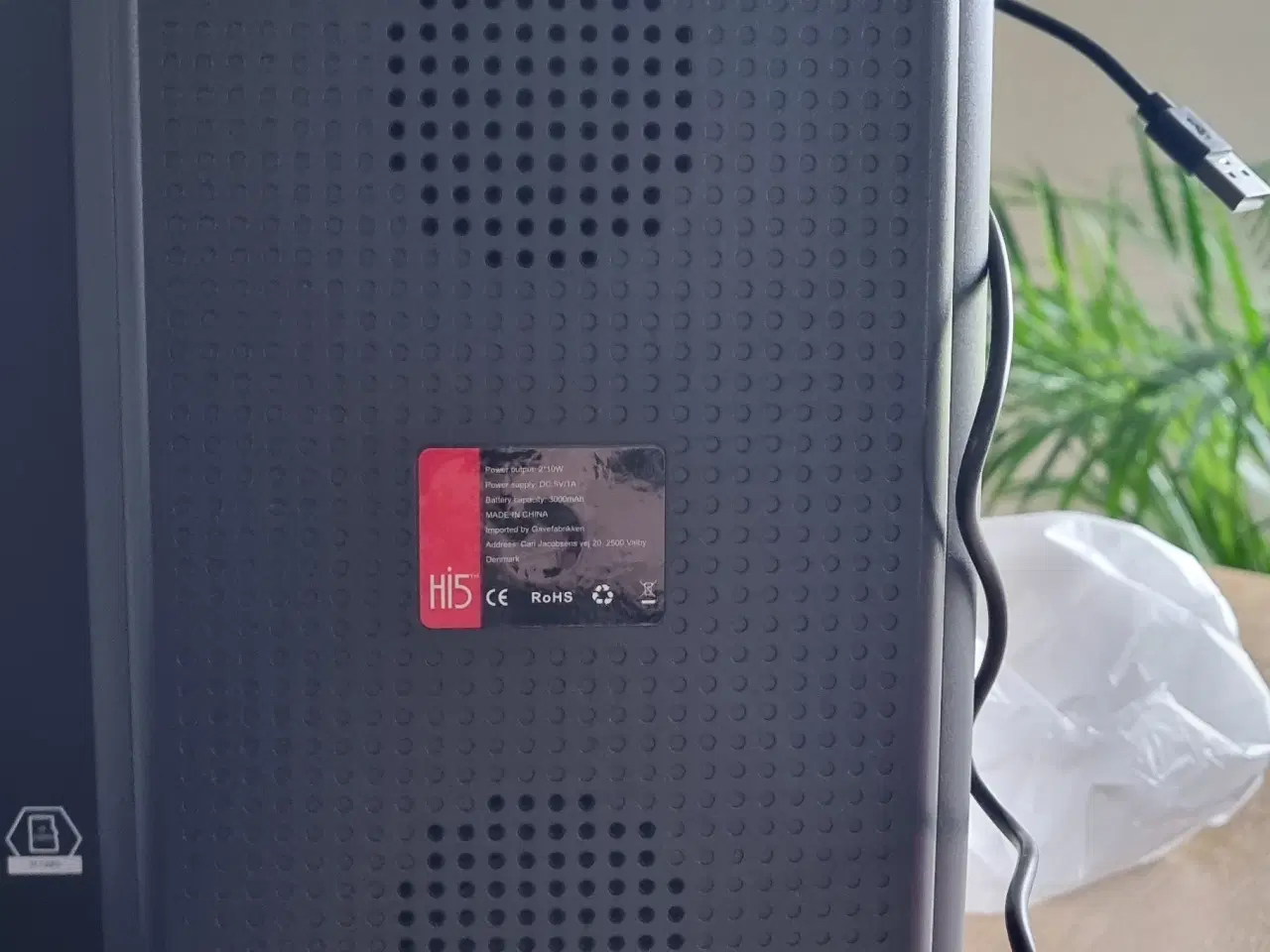 Billede 3 - Hi5 Højttaler Boombox