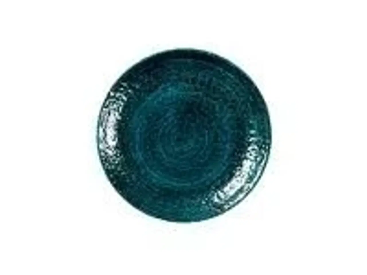Billede 1 - 12 stk. Tallerken coupe marine grøn 165 mm Homespun Chroma Churchill